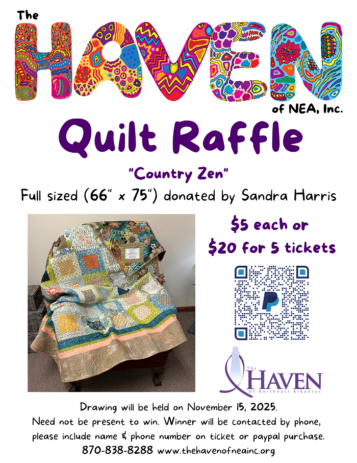 Haven Quilt Raffle